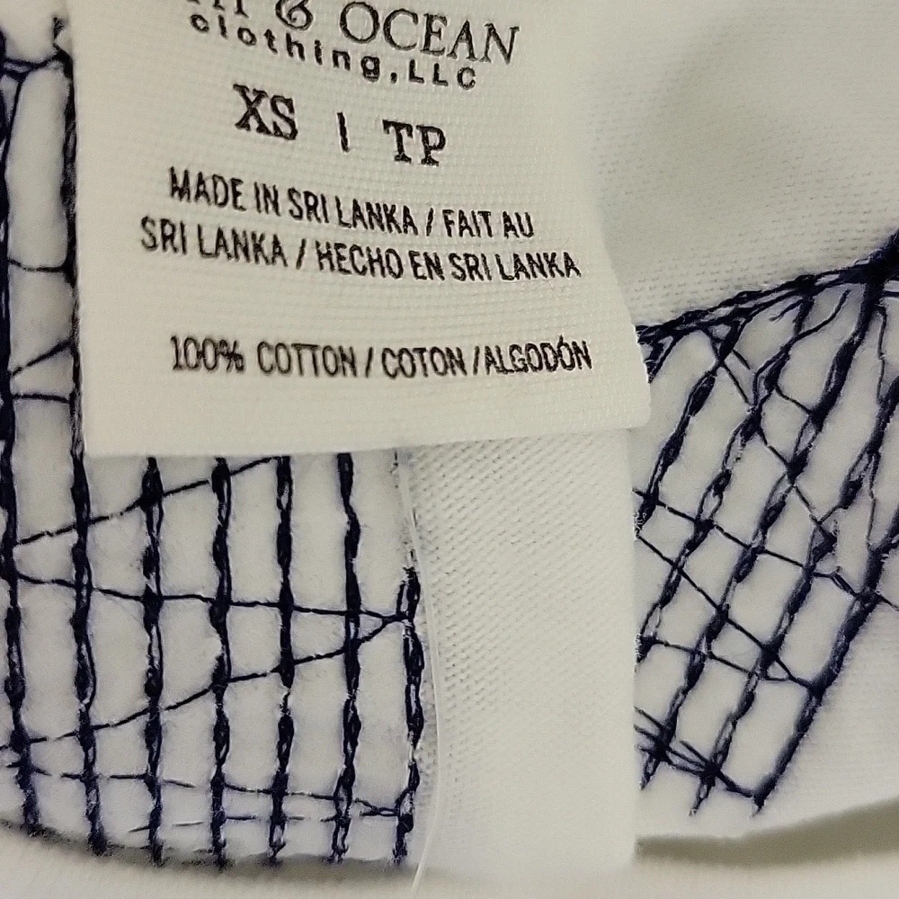 Victoria's Secret Pink Detroit Tigers white sequin shirt women's  sz XS New - Picture 6 of 6